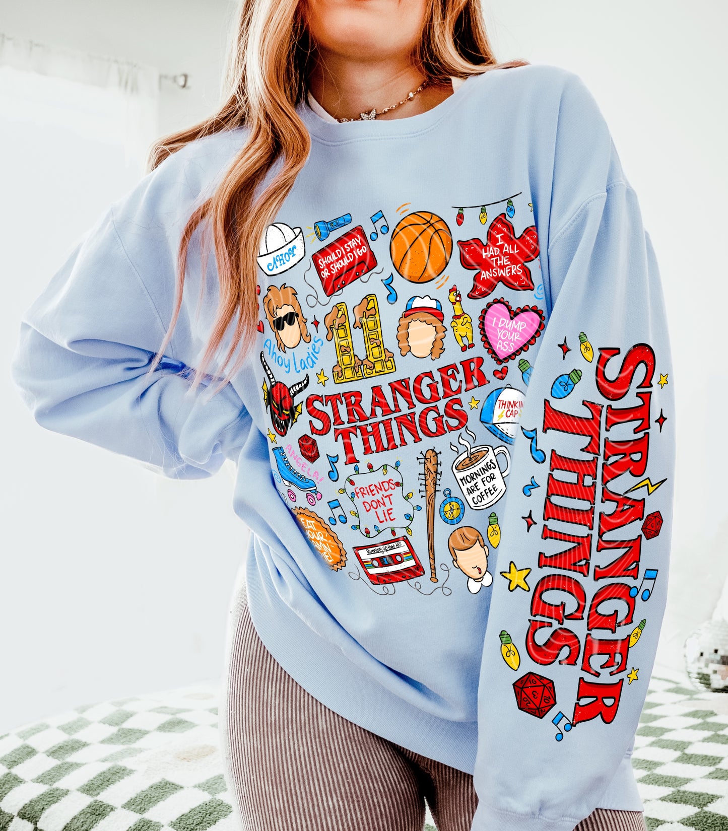 Stranger Things Collage Crewneck