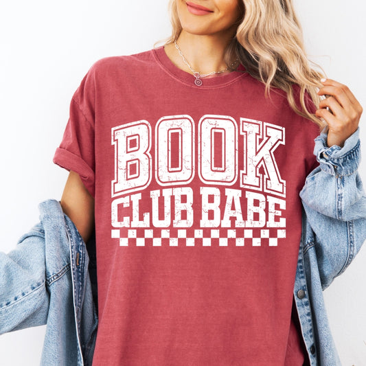 Book Club Babe Tee