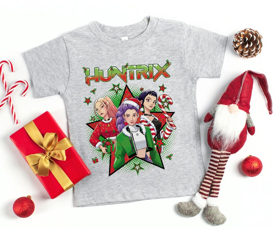 Toddler Huntrix Christmas Tee 1