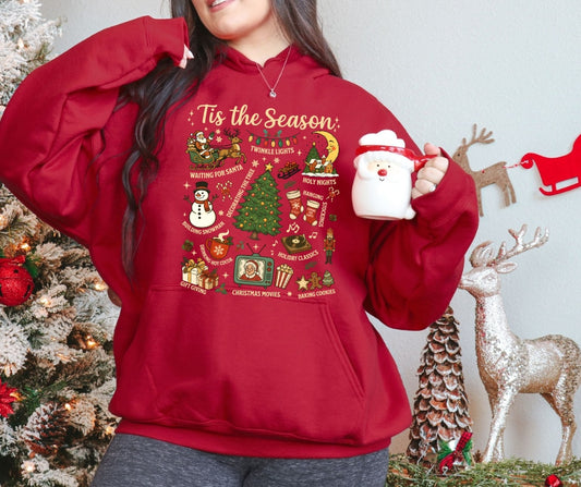 Tis The Season Christmas Hoodie