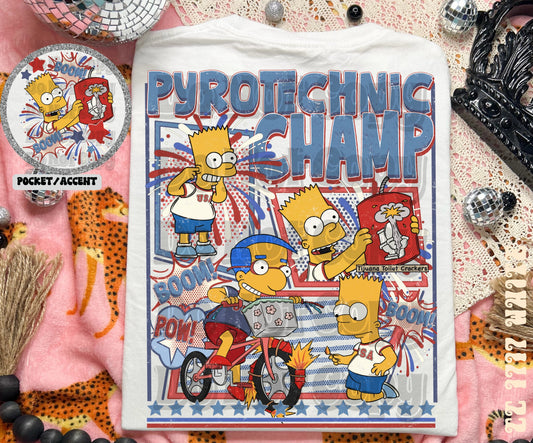 Bart 4th Of July Tee
