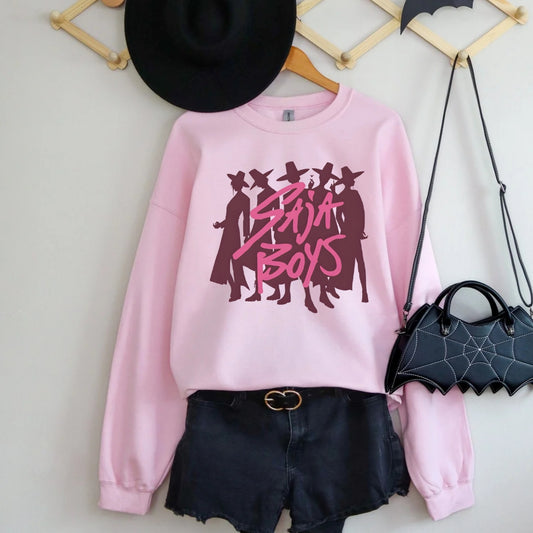 Saja Boys Silhouette Adult Crewneck