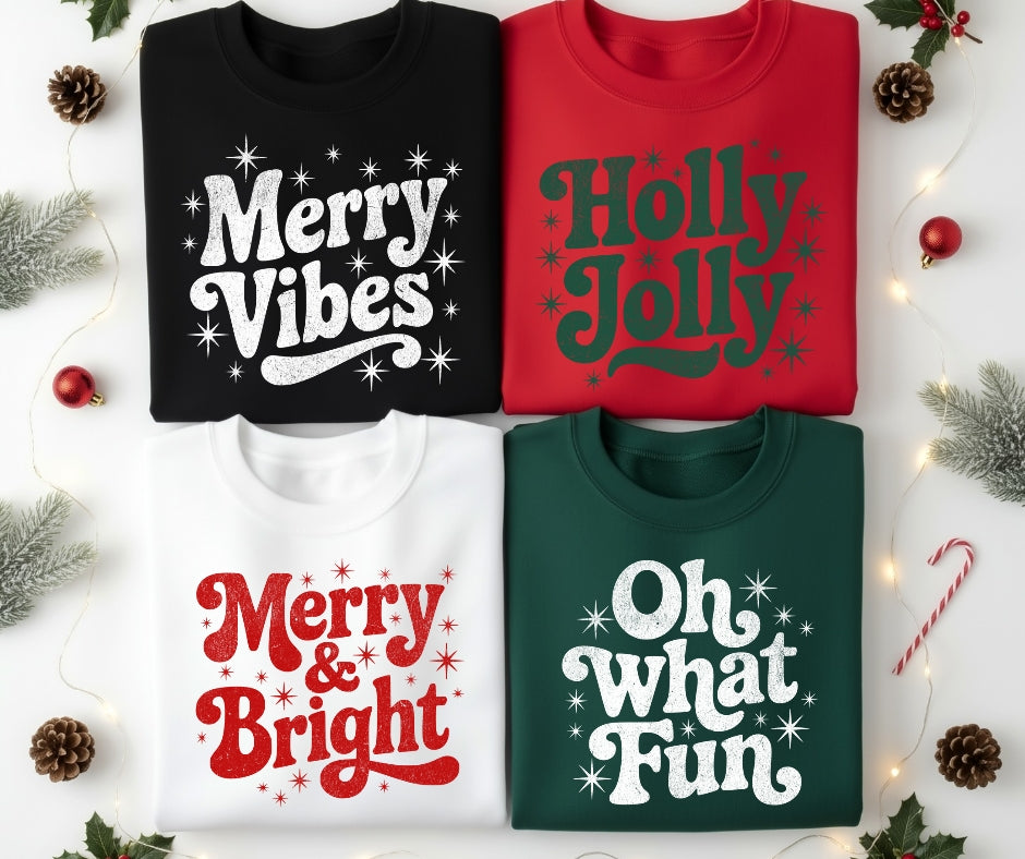 Merry Vibes Set Tee