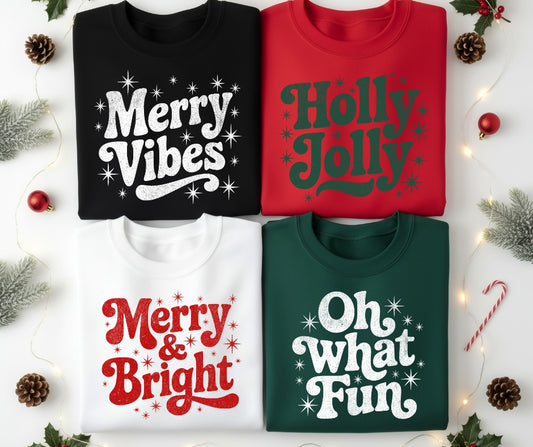 Merry Vibes Set Tee