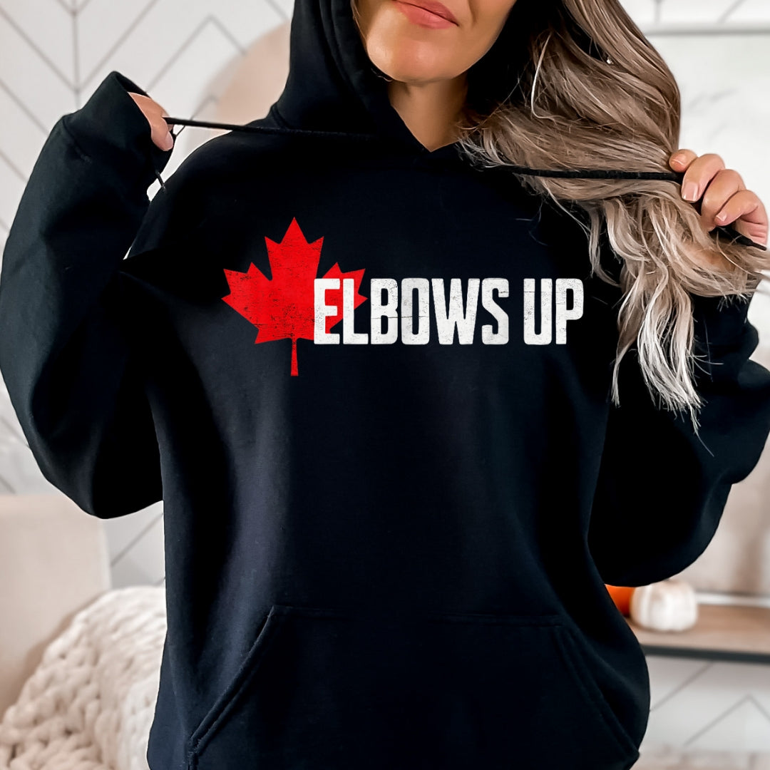 Elbows Up Hoodie {Option 4}