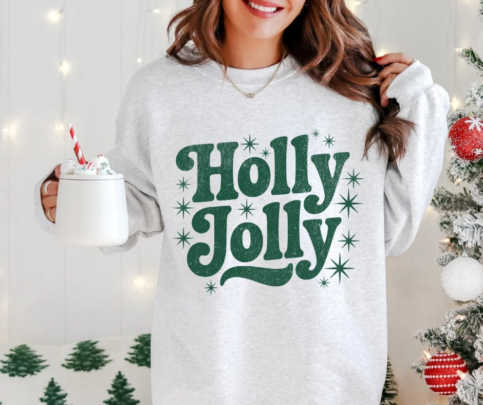 Merry Vibes Set Crewnecks