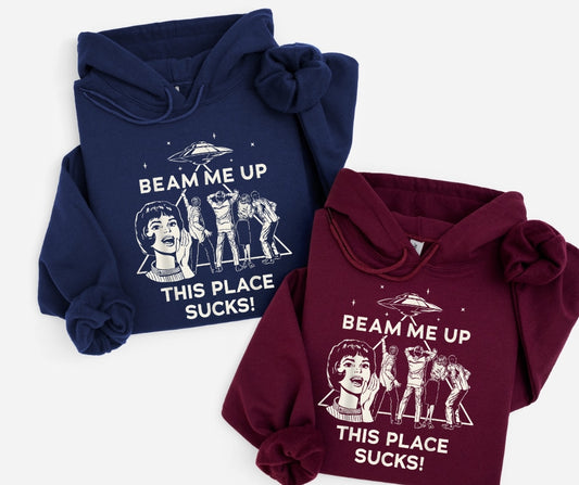 Beam Me Up Hoodie