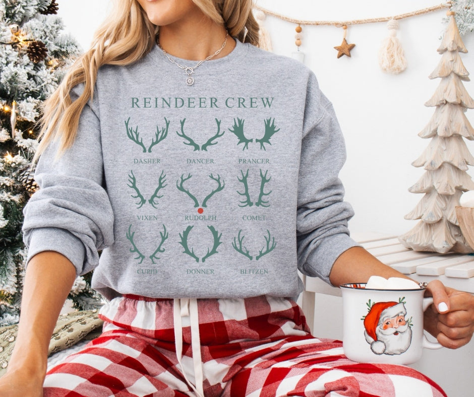 Reindeer Crew Crewneck