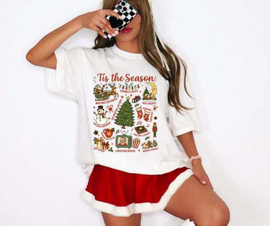 Tis' The Season Christmas Tee