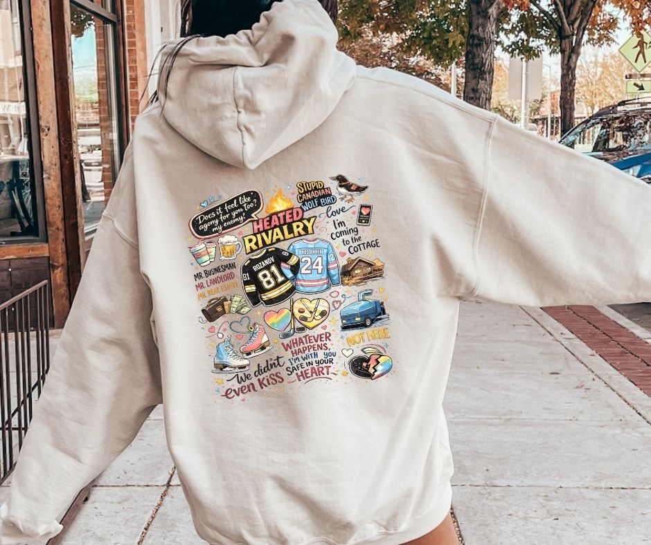 Heated Collage Hoodie