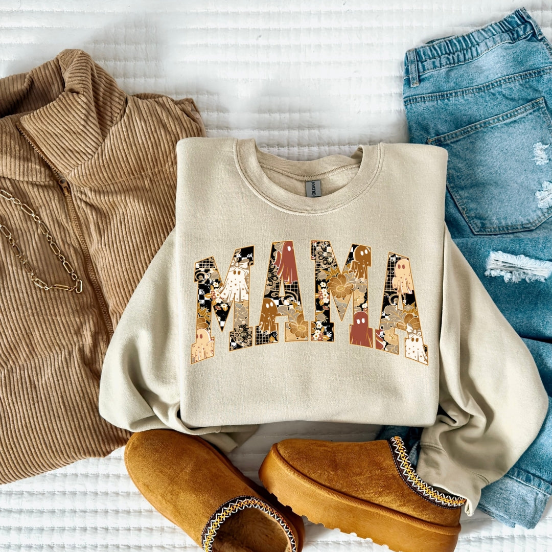 Mama Halloween Crewneck
