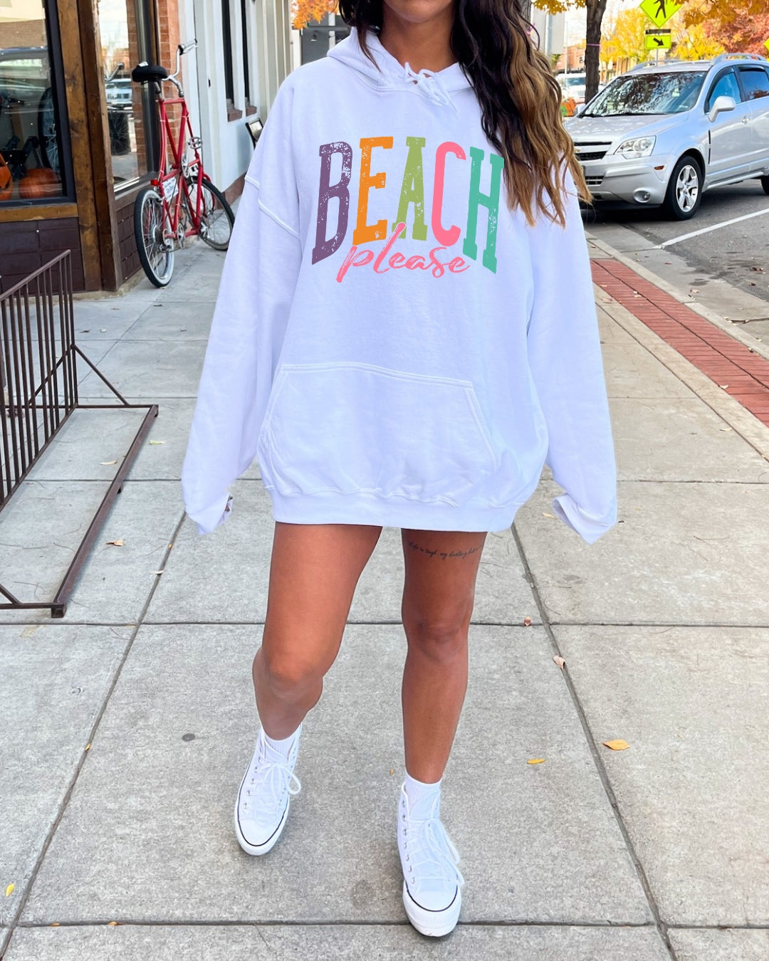 Beach Please - Hoodie
