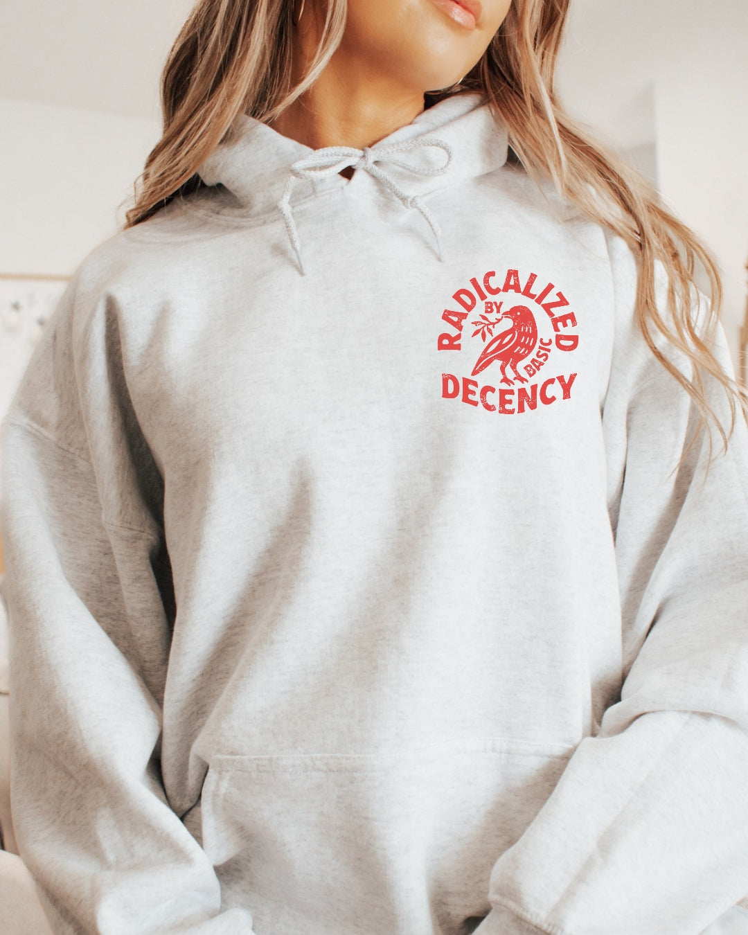 Radicalized Hoodie Back & Pocket Print