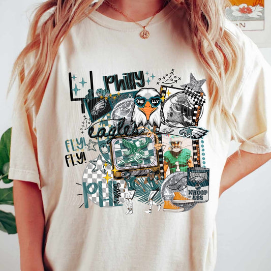 PE Collage Tee