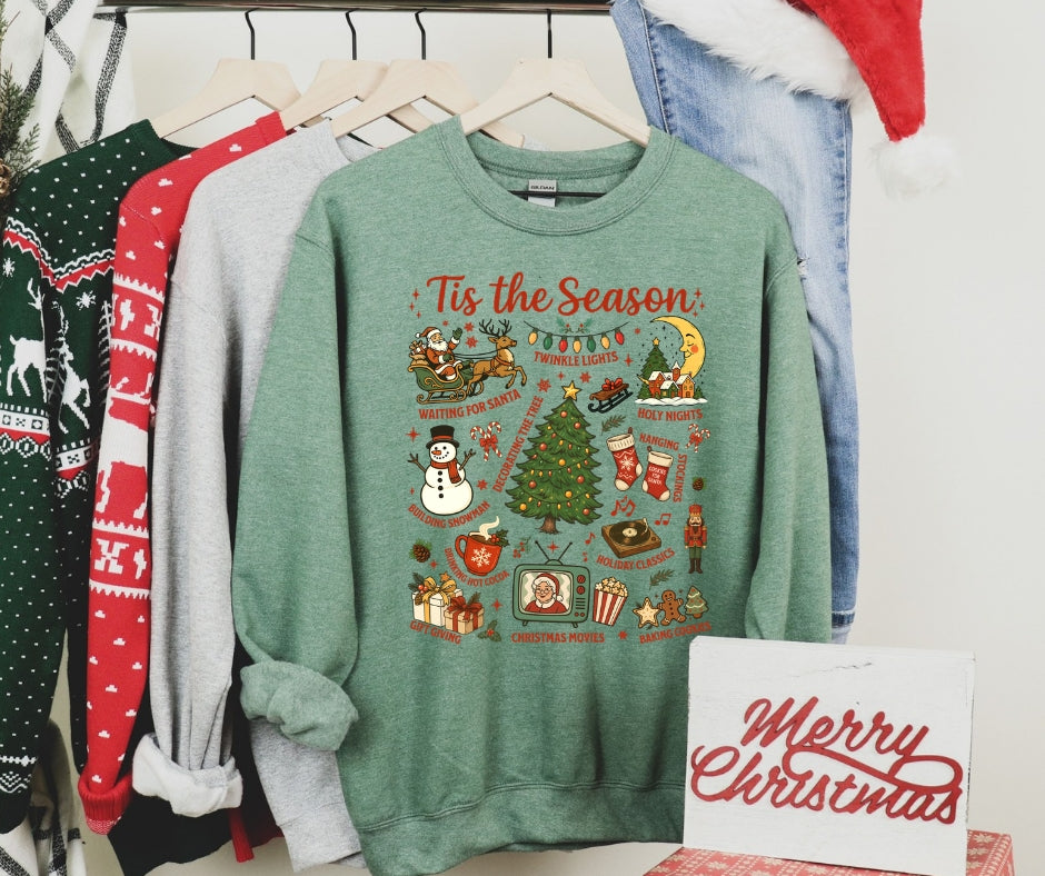 Tis The Season Christmas Crewneck