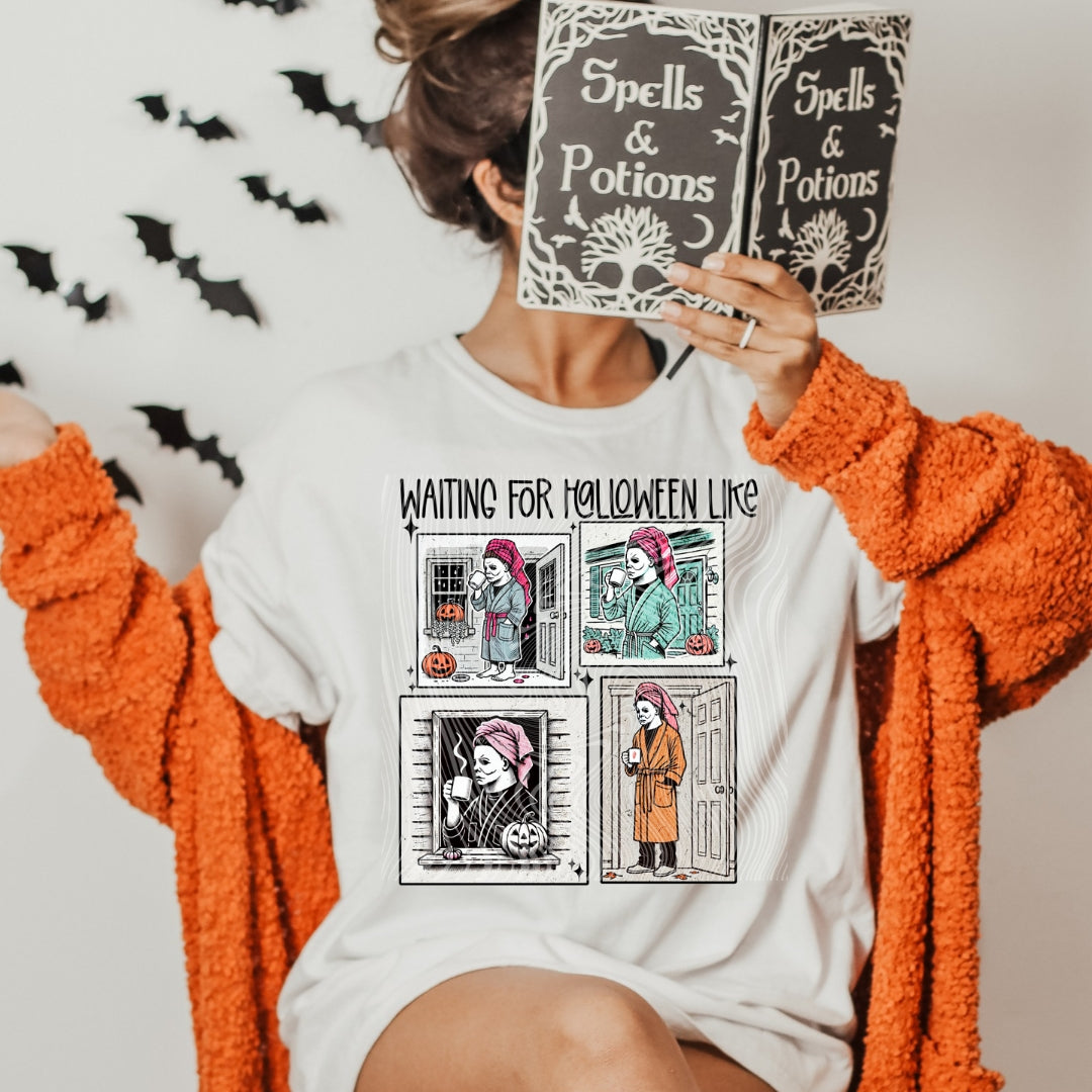 Waiting For Halloween Tee