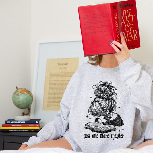 Just One More Chapter Crewneck