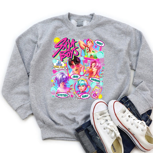 Youth Saja Boys Crewneck {Option 2}
