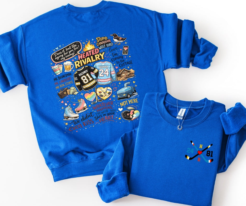 Heated Collage Crewneck