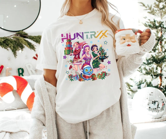 Adult Huntrix Christmas Tee 2