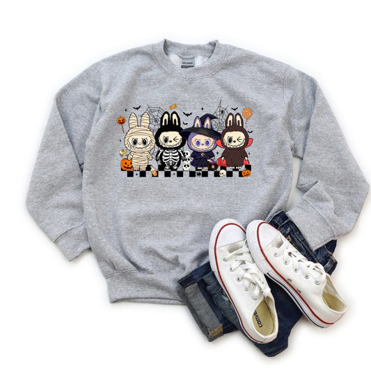 Youth Halloween Monster Crewneck