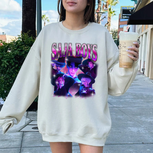 Saja Boys Demons Adult Crewneck
