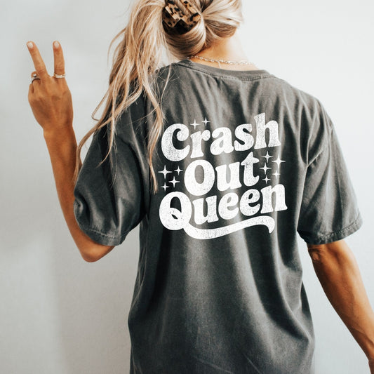 Crash Out Queen Tee