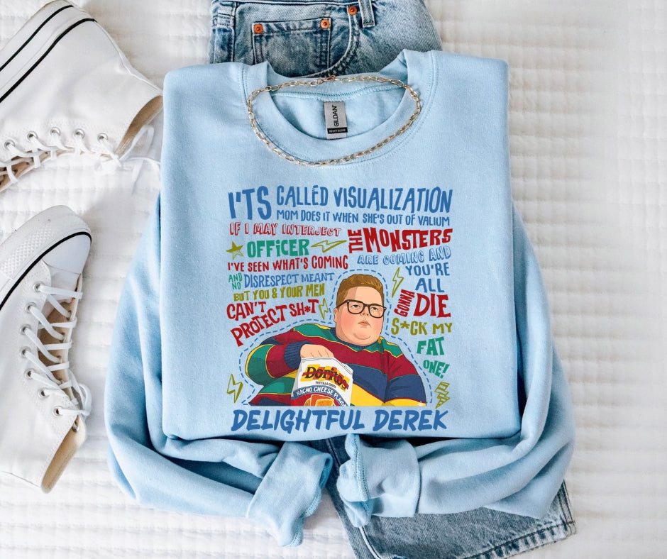 Delightful Derek Crewneck