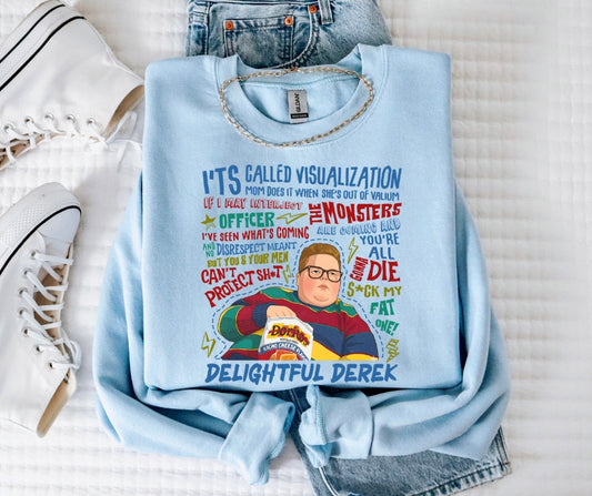 Delightful Derek Crewneck