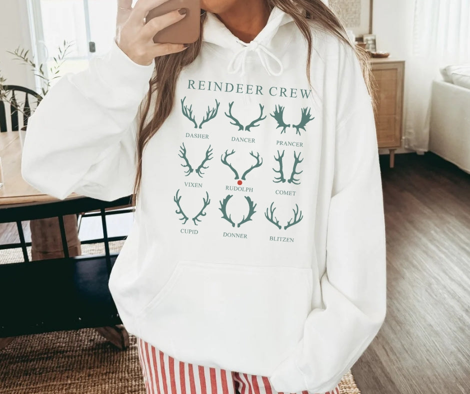 Reindeer Crew Hoodie