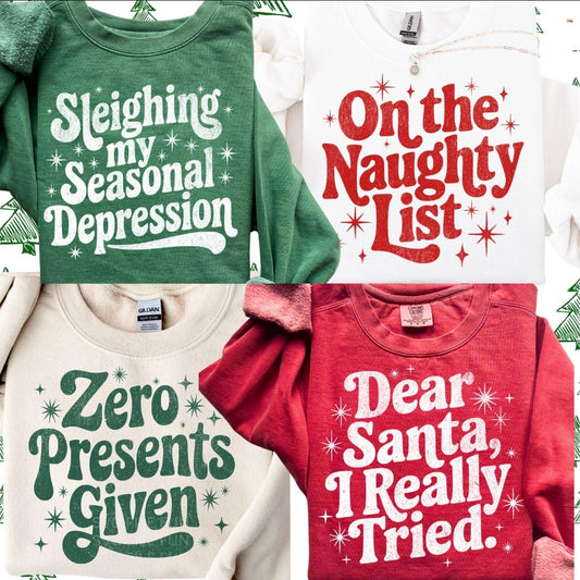 Dear Santa Set Crewnecks