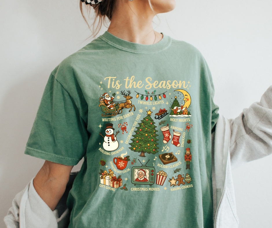 Tis' The Season Christmas Tee