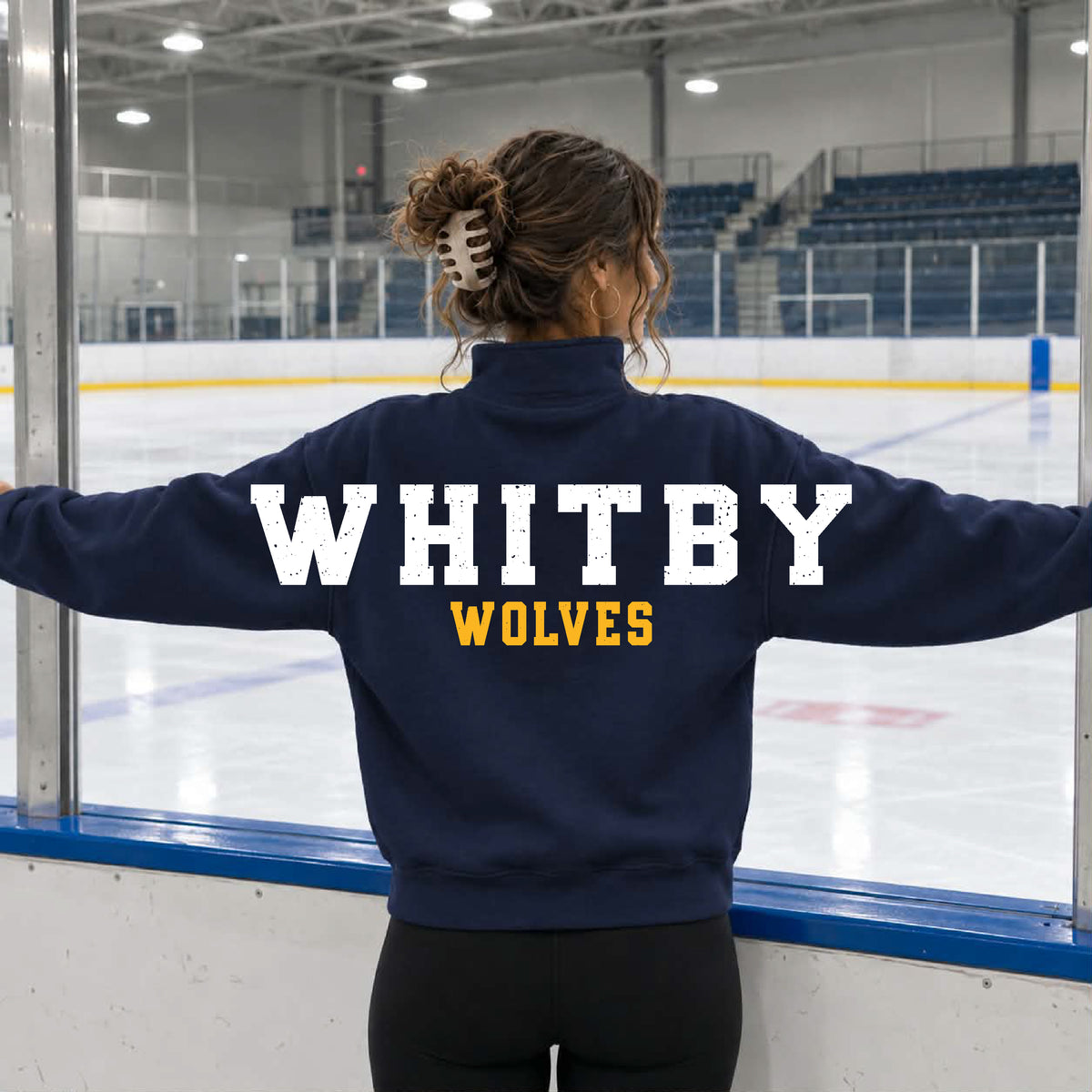 Wolves "Big Back" 1/4 Zip Sweatshirt