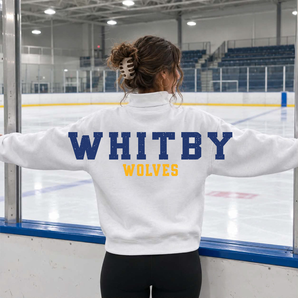 Wolves "Big Back" 1/4 Zip Sweatshirt
